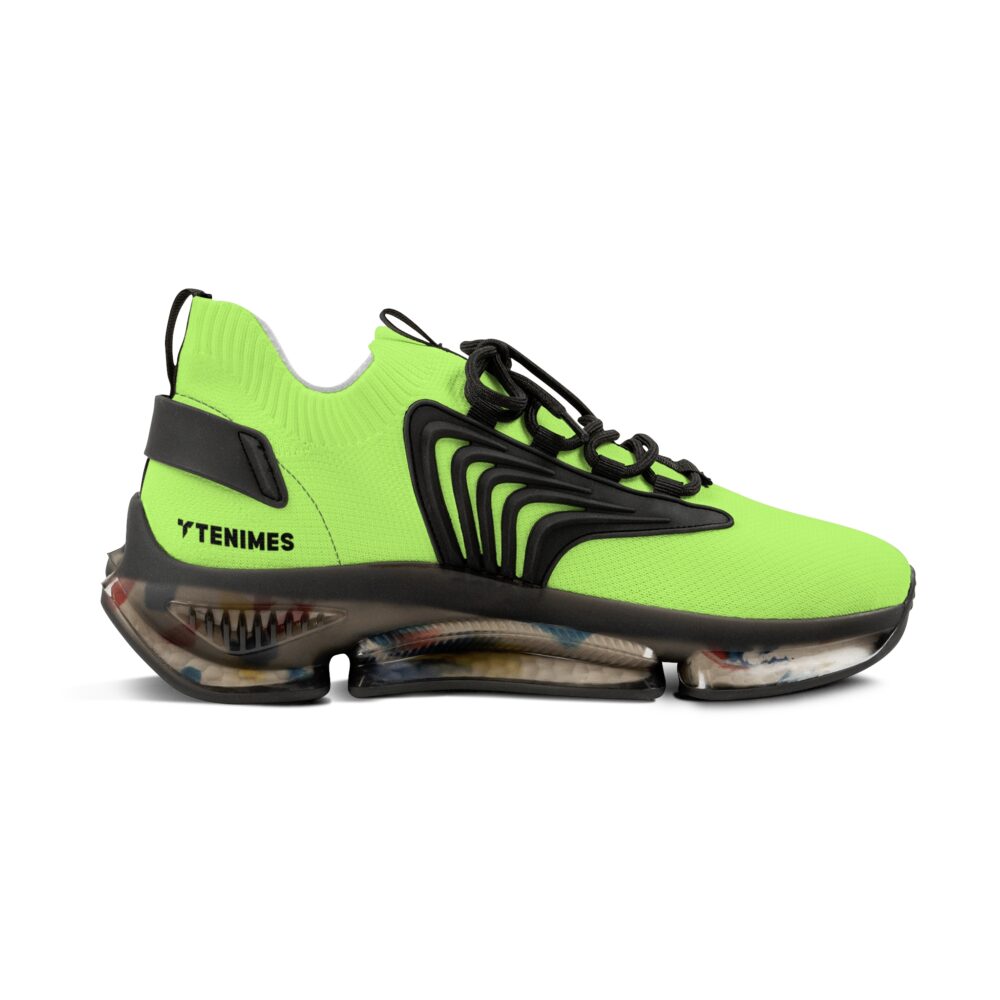 Green TENIMES Men's Mesh Sneakers - Image 4