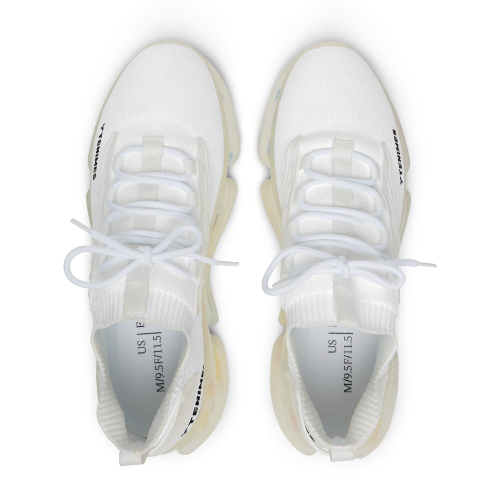 White TENIMES Men's Mesh Sneakers - Image 7