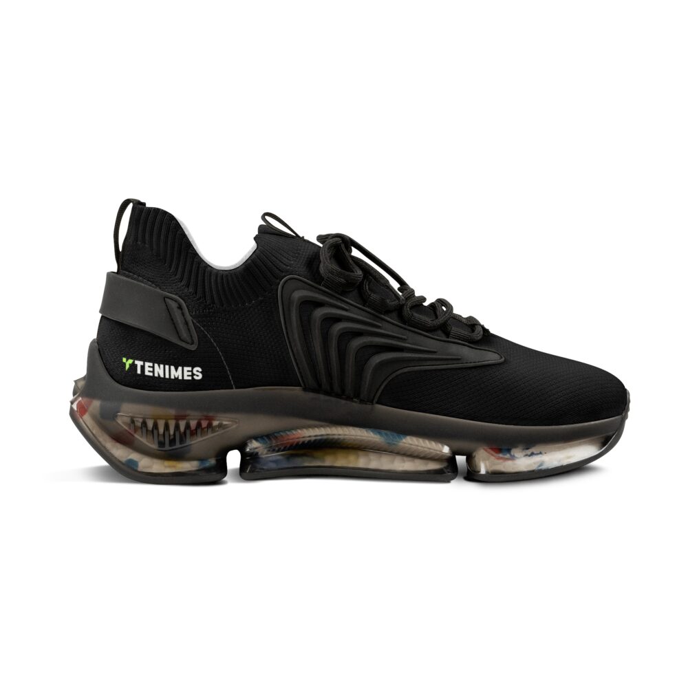 Black TENIMES Men's Mesh Sneakers - Image 4