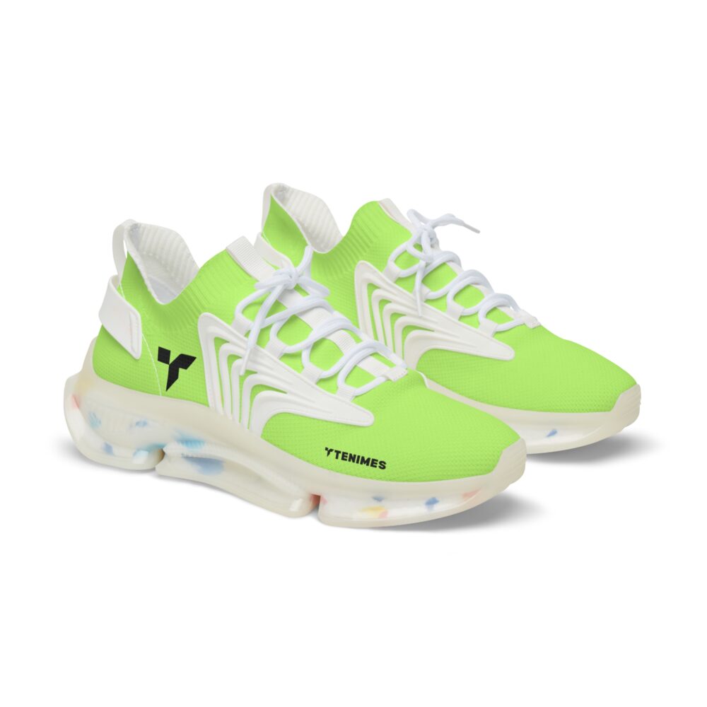 Green TENIMES Men's Mesh Sneakers - Image 6